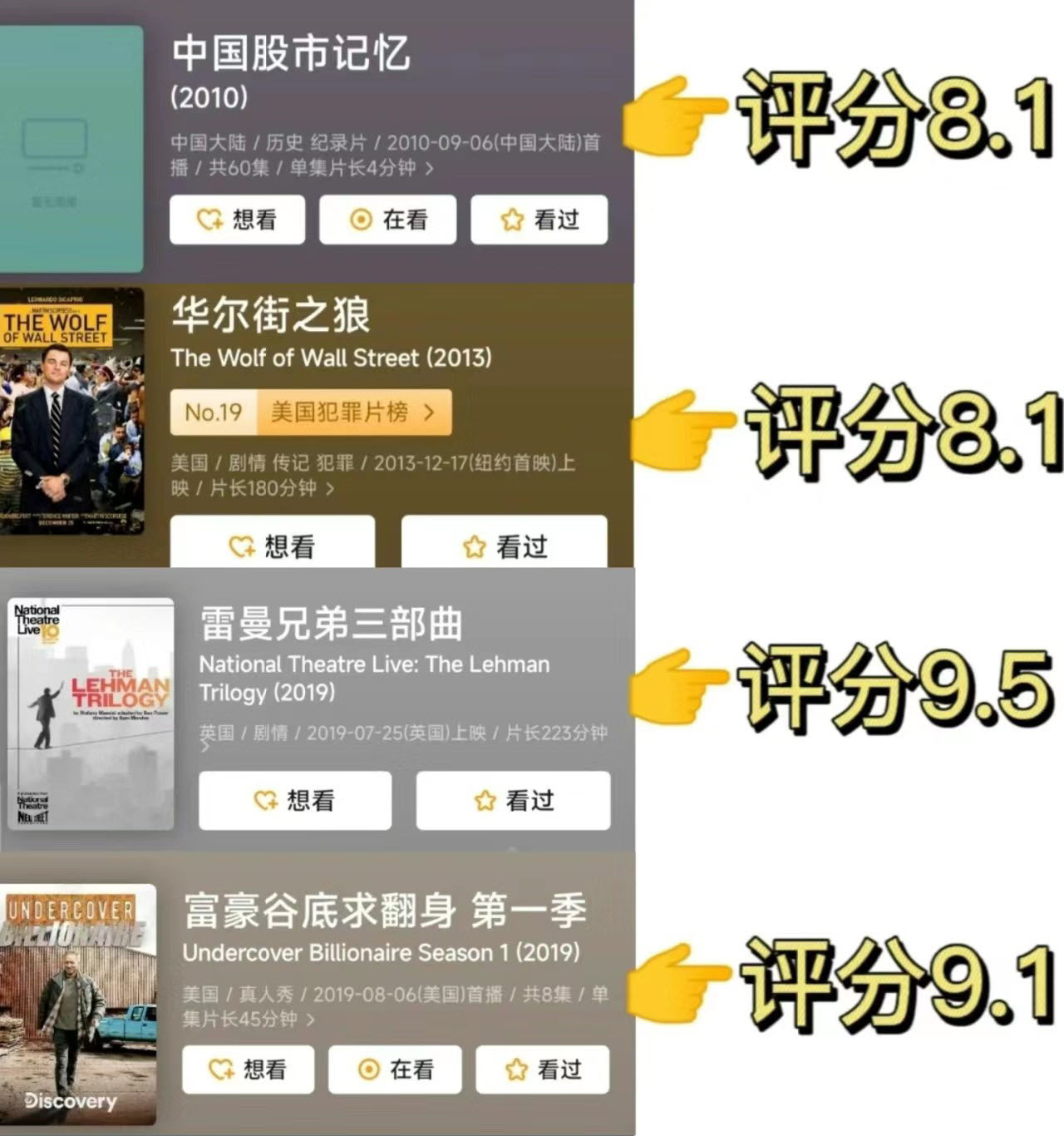 72部搞钱纪录片