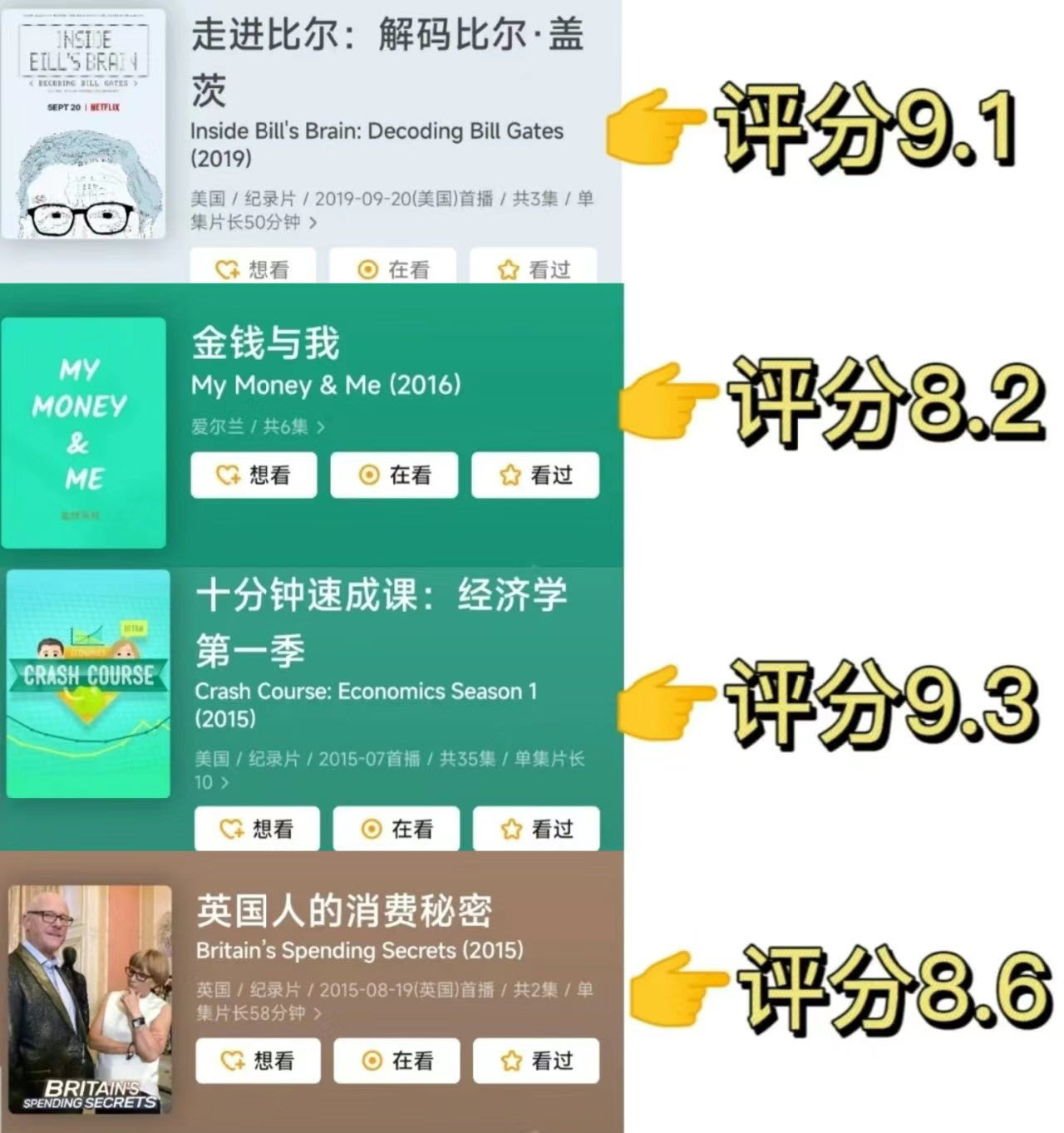 72部搞钱纪录片