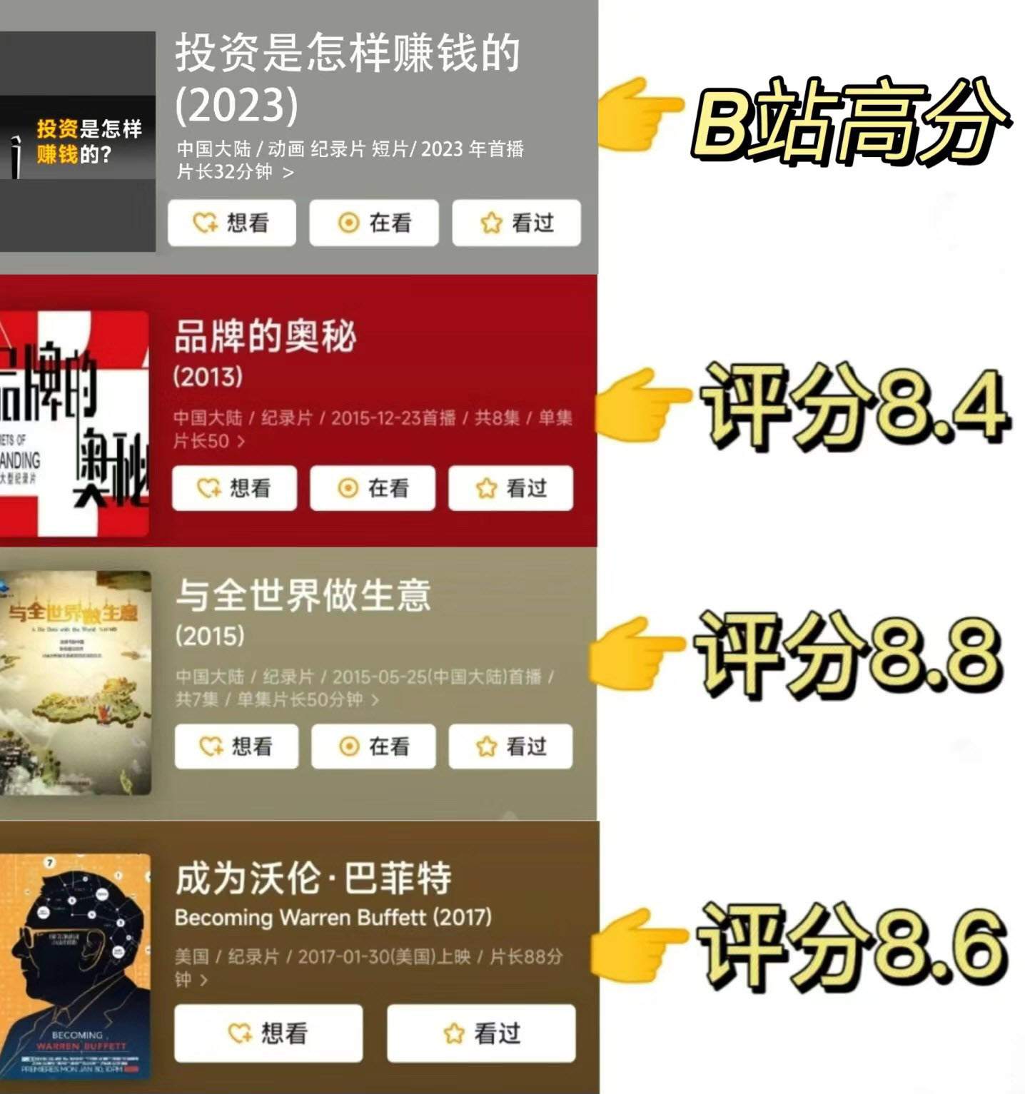 72部搞钱纪录片